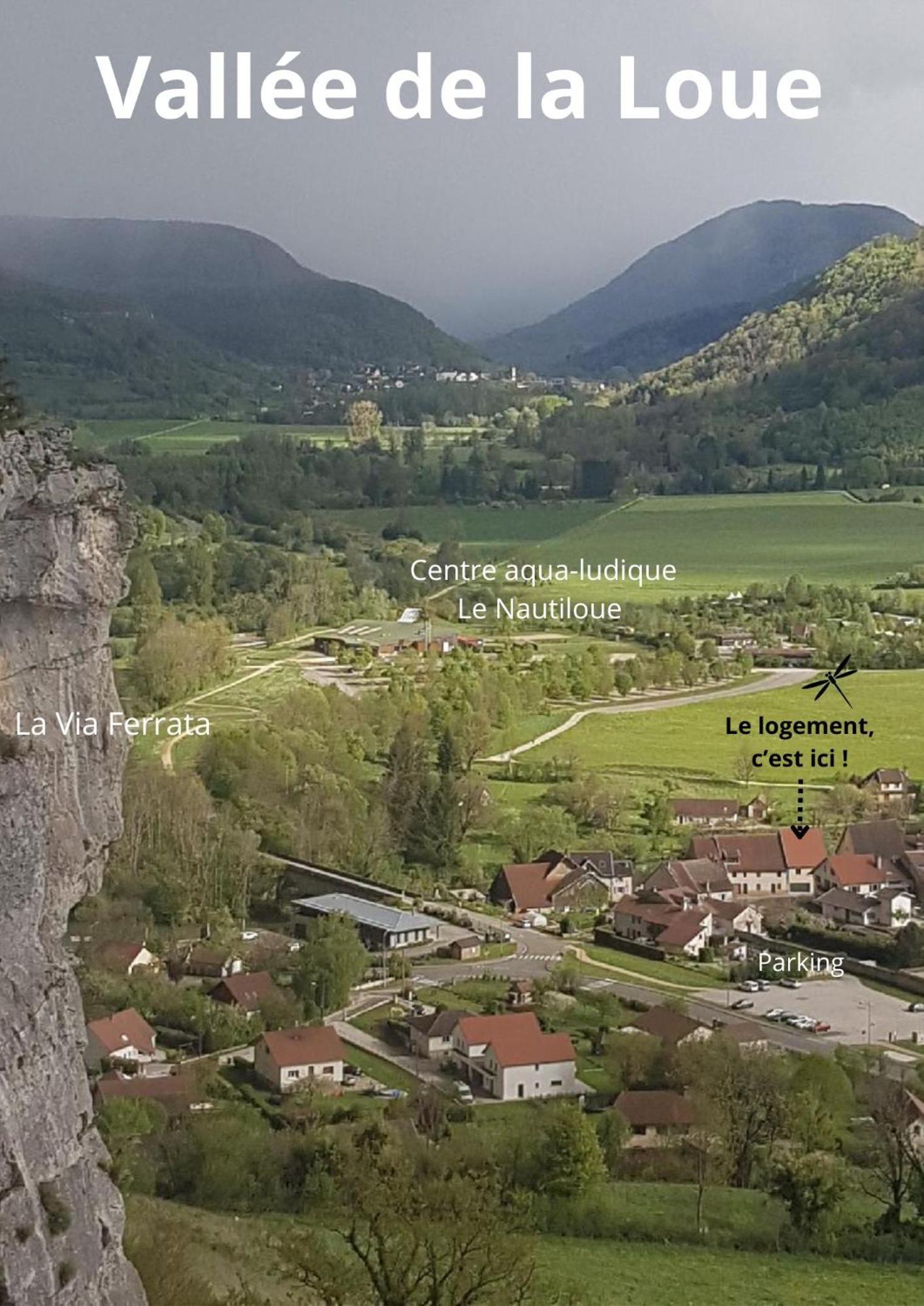 Superbe Logement "Loulaloue" ! Ornans Esterno foto